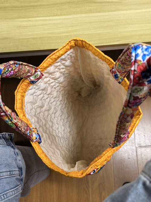 Bolso Artesanal - Cinco Gallinas Coloridas