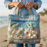 Bolso Artesanal Acolchado - Tortugas Marinas